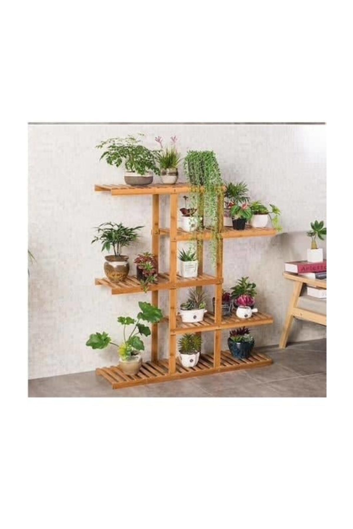 49 Ahşap Saksı Standı & Saksılık