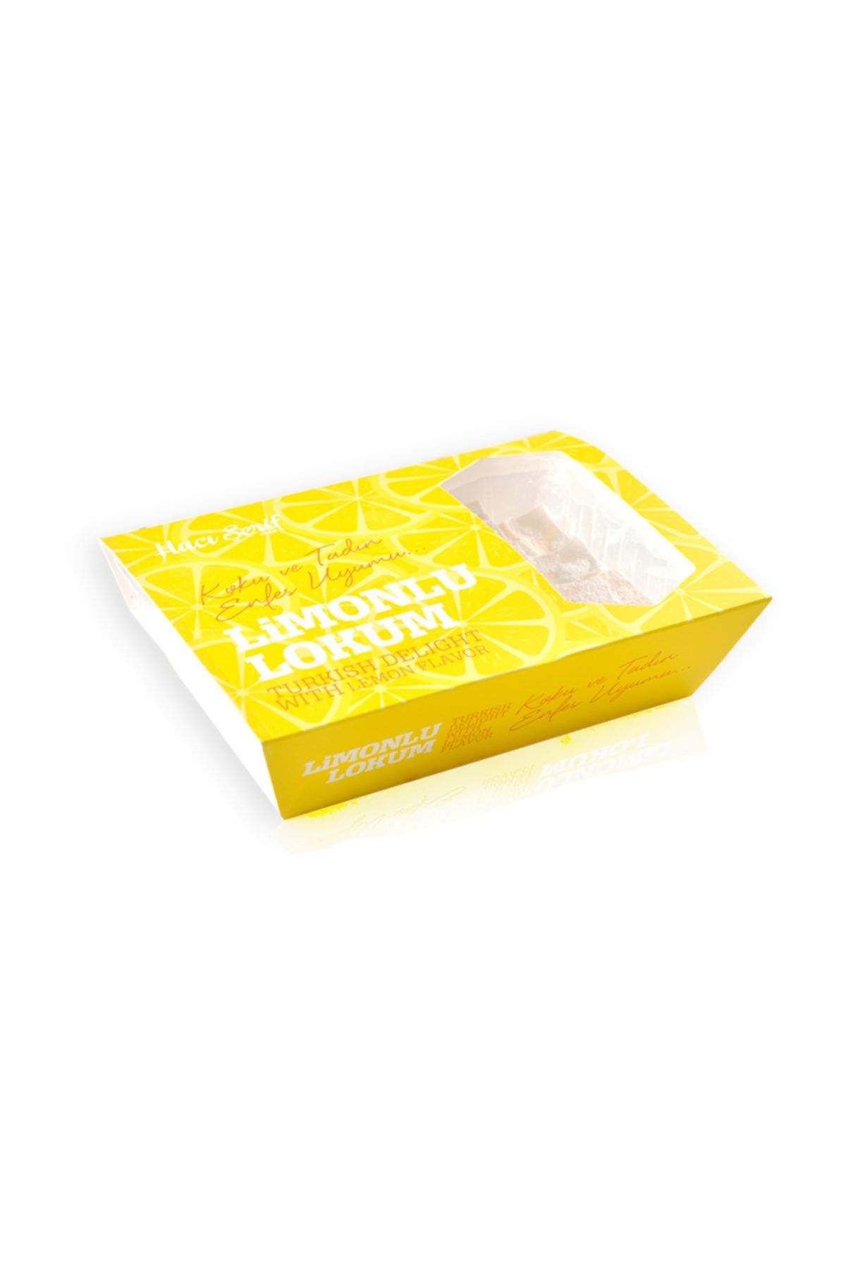 Hacı Şerif Limon Aromalı Muska Lokum 1000 gr