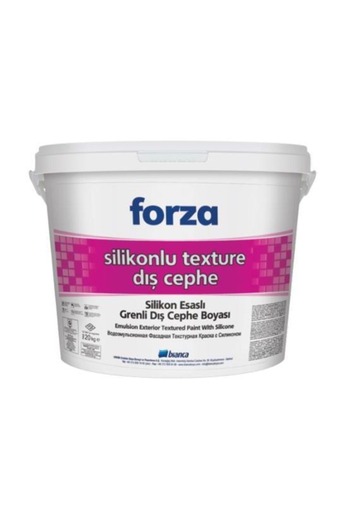 Bianca Forza Silikonlu Texture 20kg 72400 Kiremit
