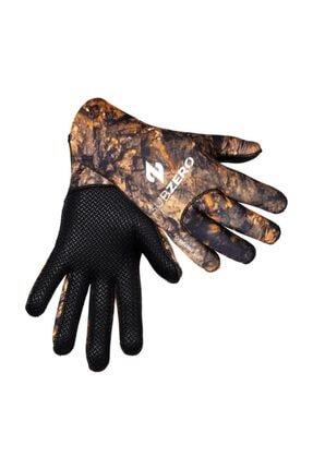 Freedom 3 mm 3D Brown Kamuflaj Dalış Eldiveni Image 0