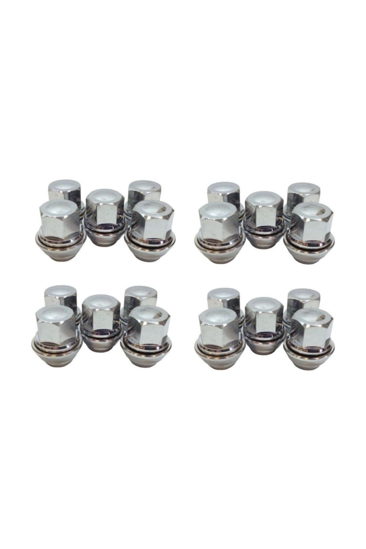 OEM C-max Bijon Somunu Krom Yüksüklü 20 Adet