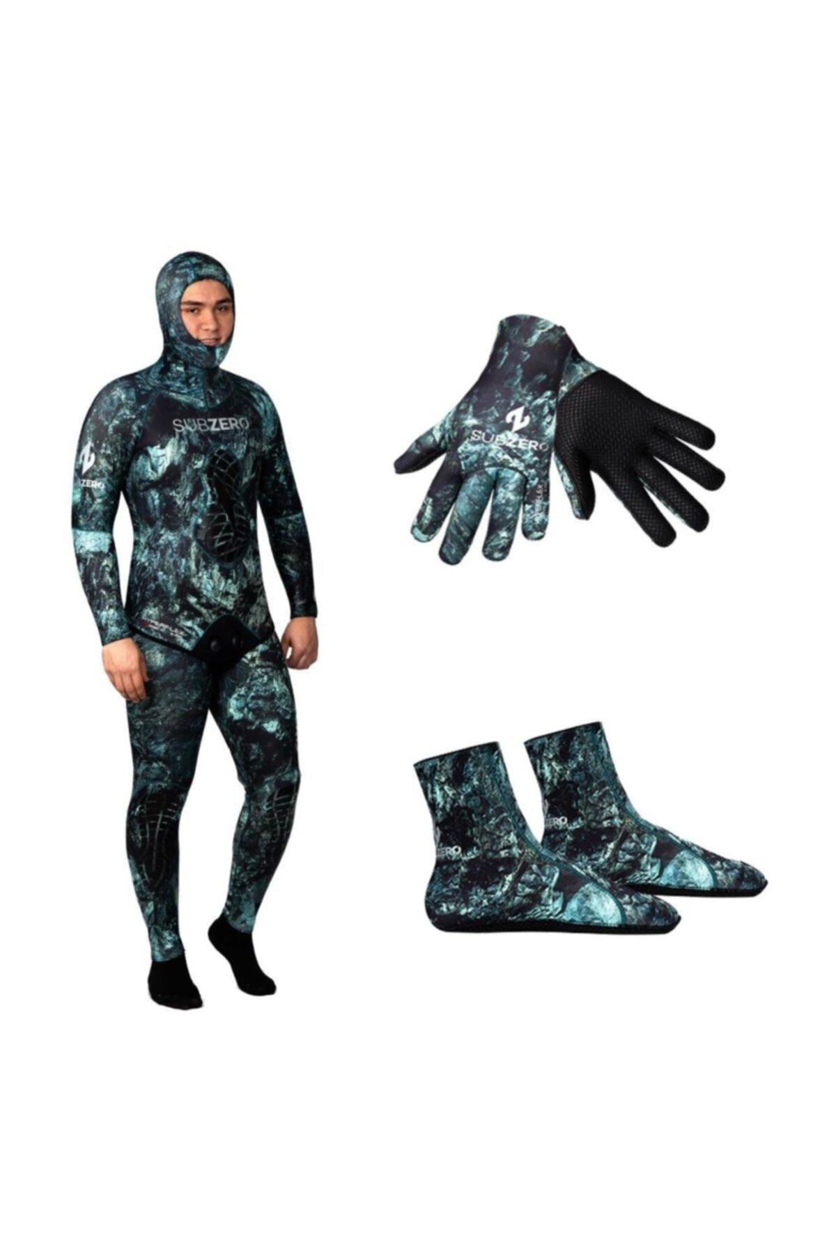 Subzero X-pro 3 Parça Zıpkınla Serbest Dalış Seti