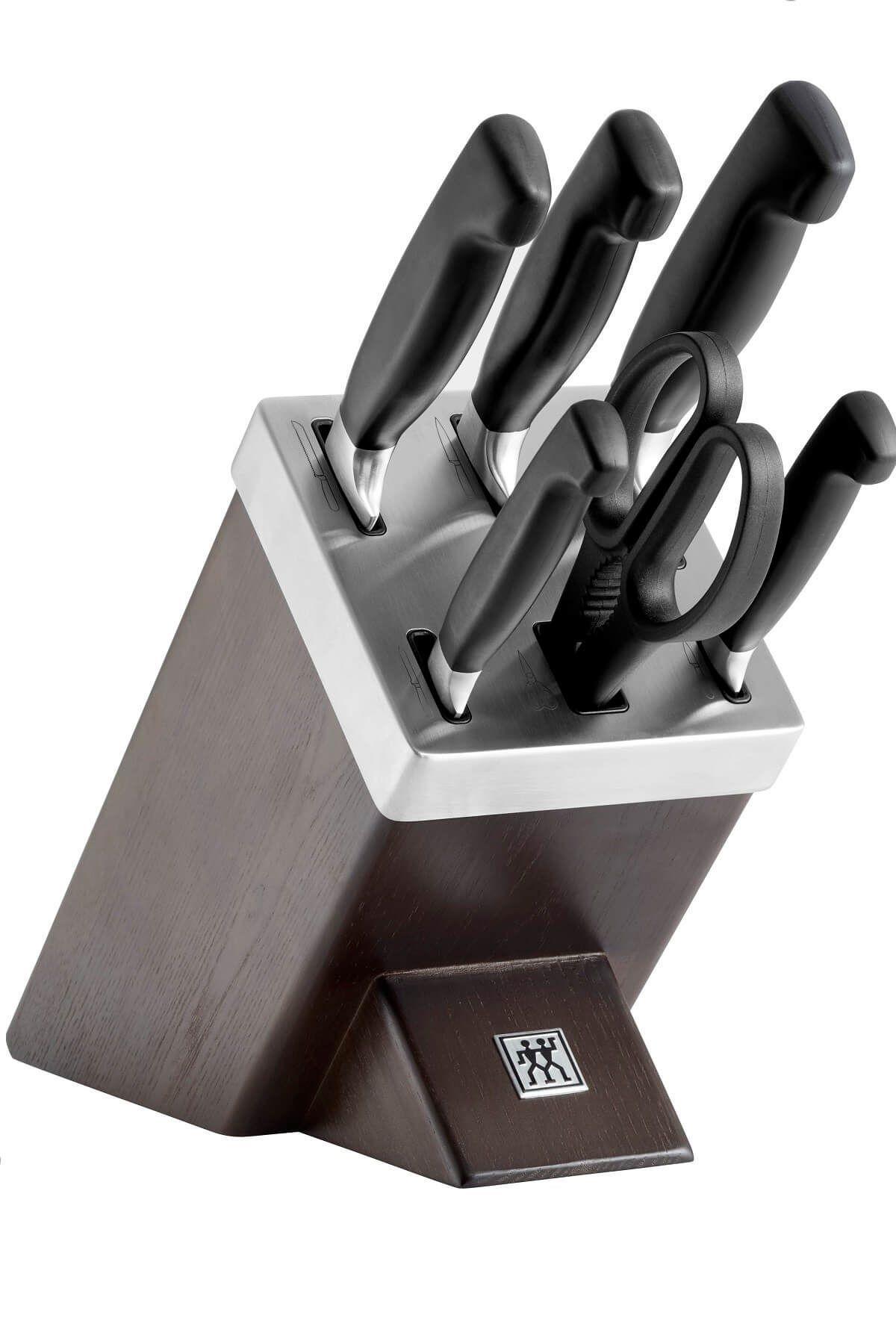 ZWILLING Four Star Kendinden Bilemeli Bıçak Bloklu 7 Parça Bıçak Seti