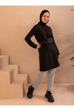 TOFİSA Gri Kareli Pantolon