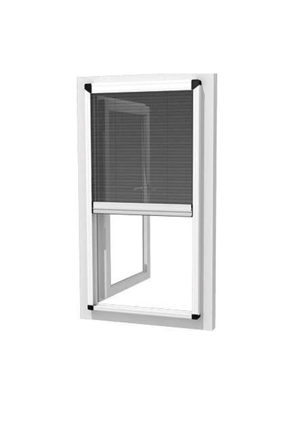 Anka Sineklik Plise Pileli Sürgülü Pencere Sinekliği 60x130