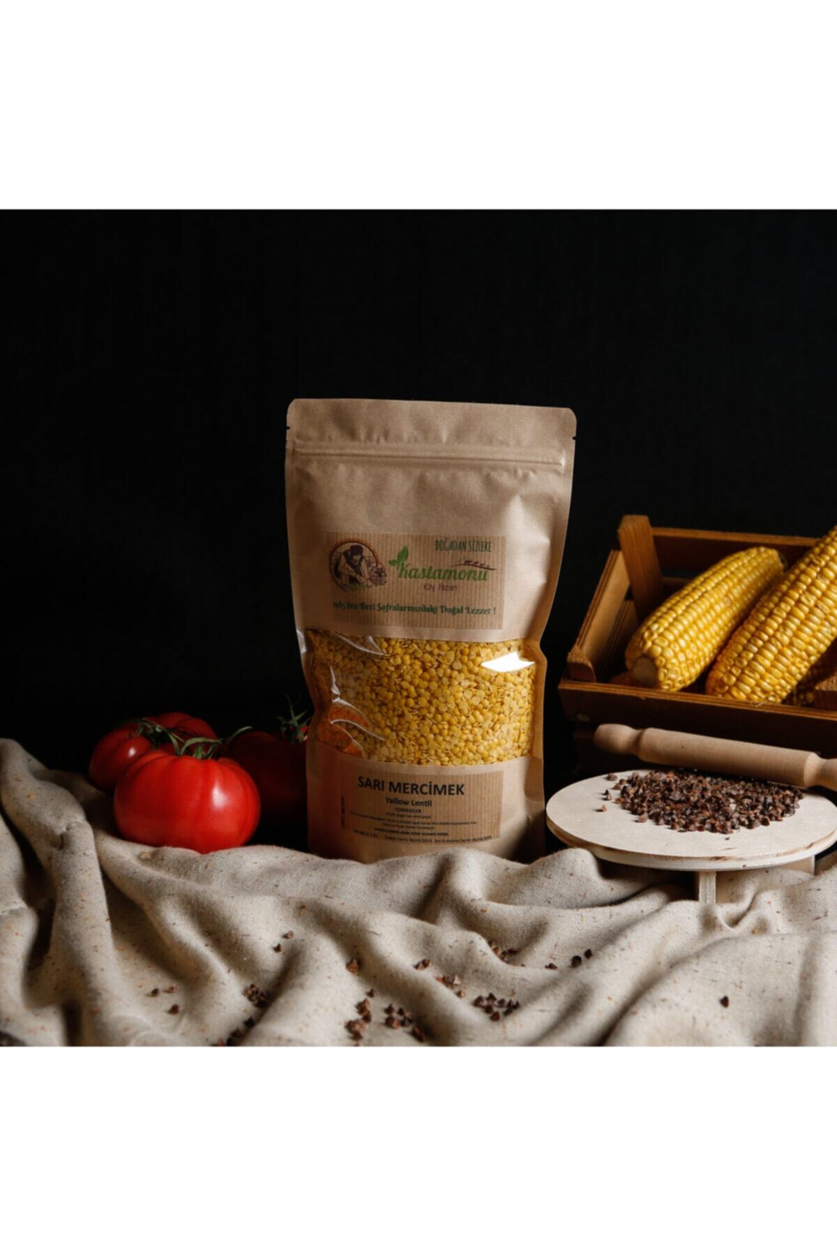 Kastamonu Köy Pazarı Sarı Mercimek 800 Gr