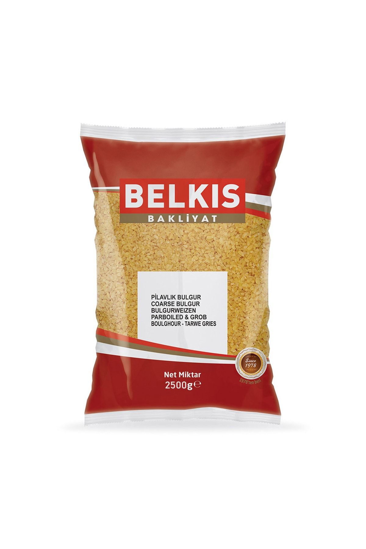 ÖZSARI Belkıs Pilavlık Bulgur 2,5 Kg