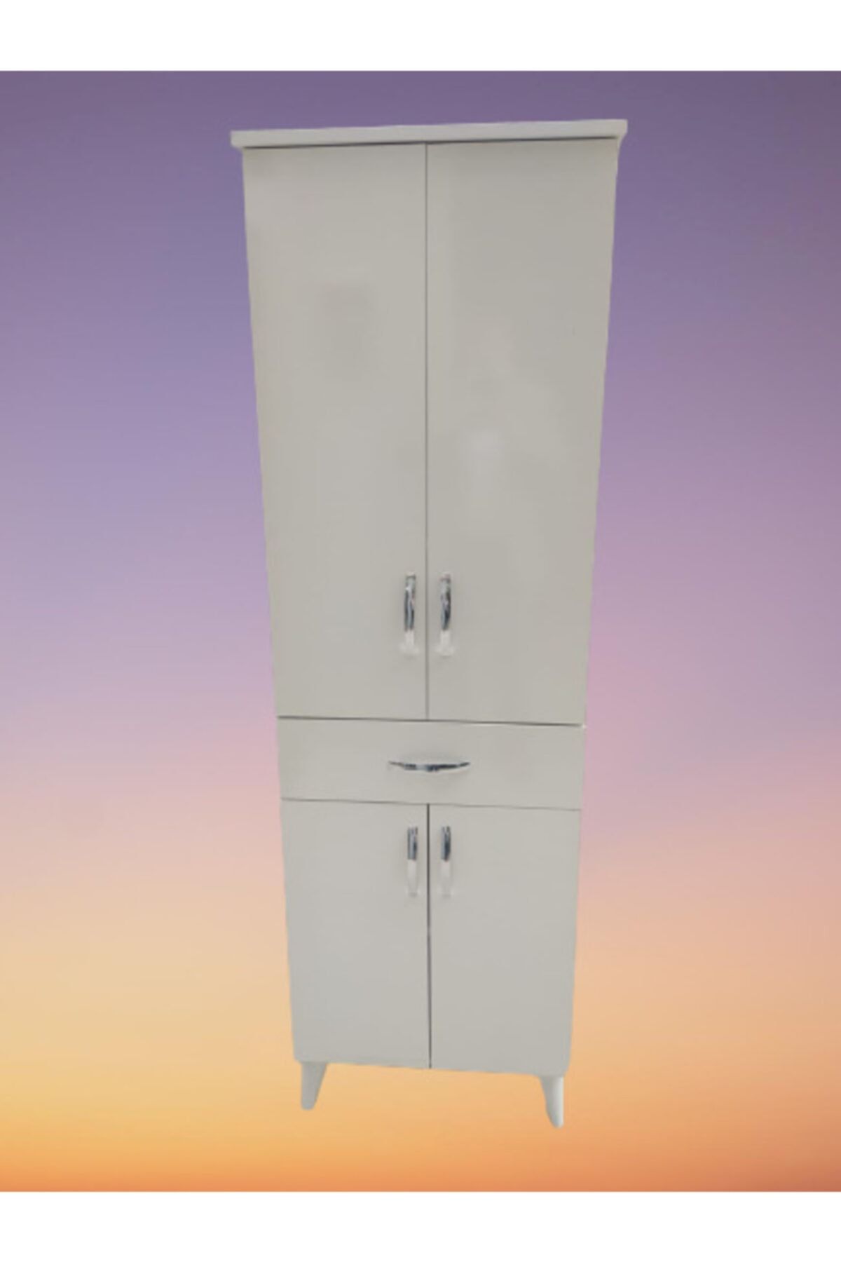 BENGİ TİCARET Bengi Çok Amaçlı Dolap Beyaz 130 cm