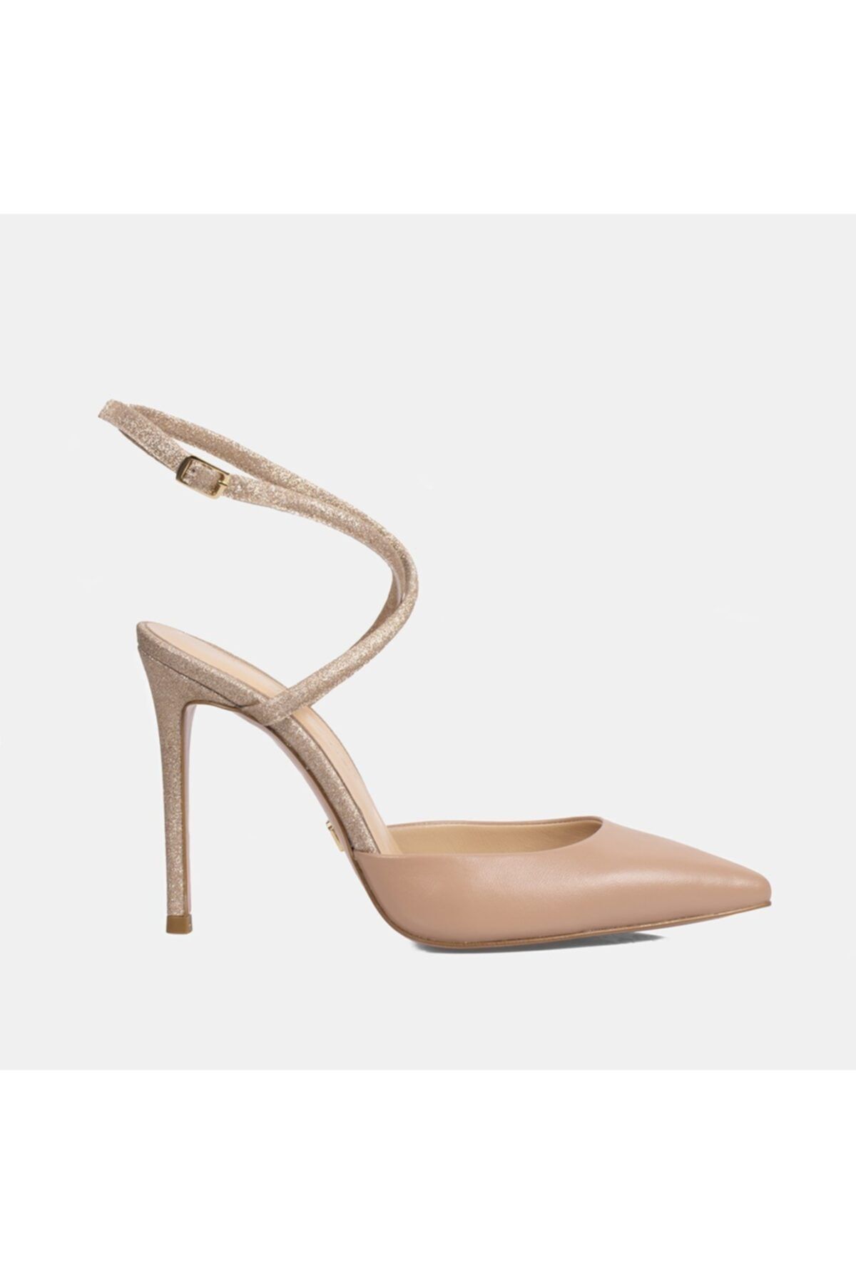 Jabotter Feri Karamel Altın 10 cm Stiletto