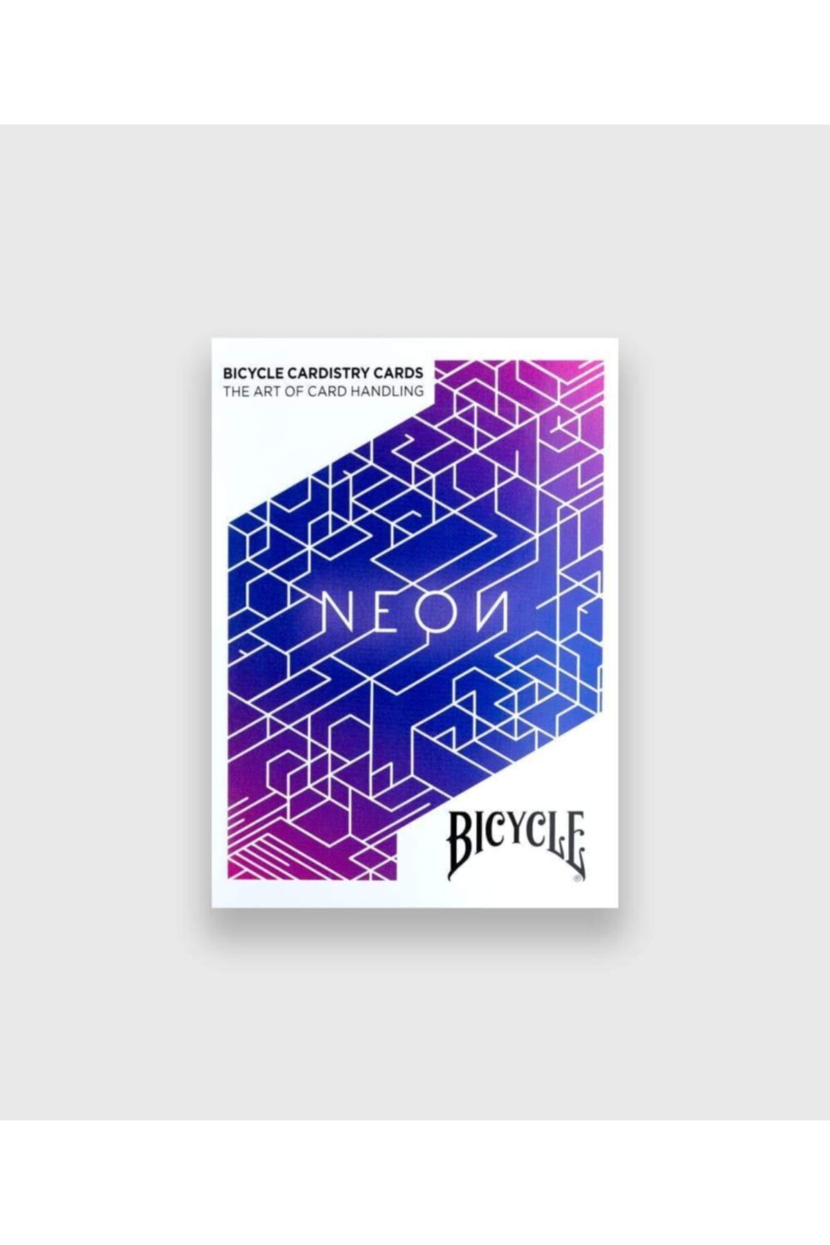 Bicycle Neon Blue Aurora Cardistry Oyun Kartları Kağıdı