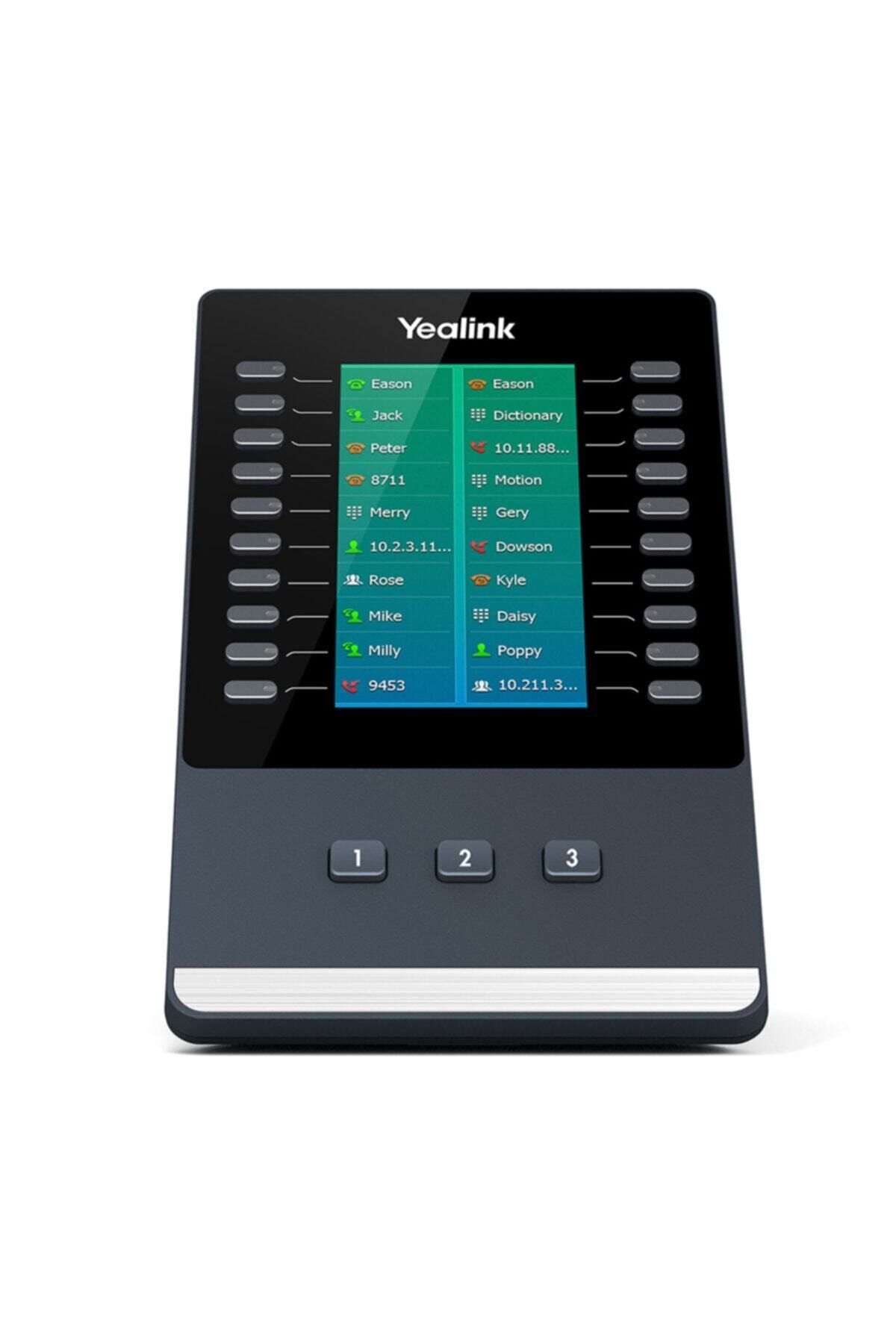 Voip Yealink Exp50 Renkli Lcd Genişleme Modülü