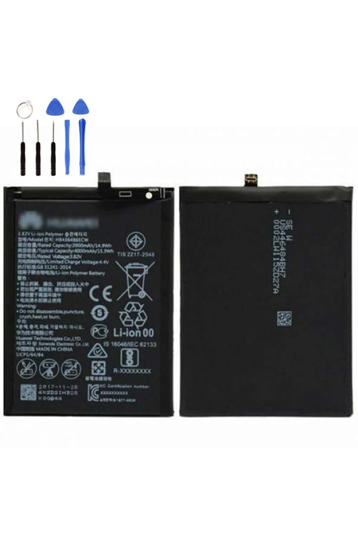 Tk Tech HUAWEİ P20 BATARYA PİL  TAMİR SETİ YANINDA !!!