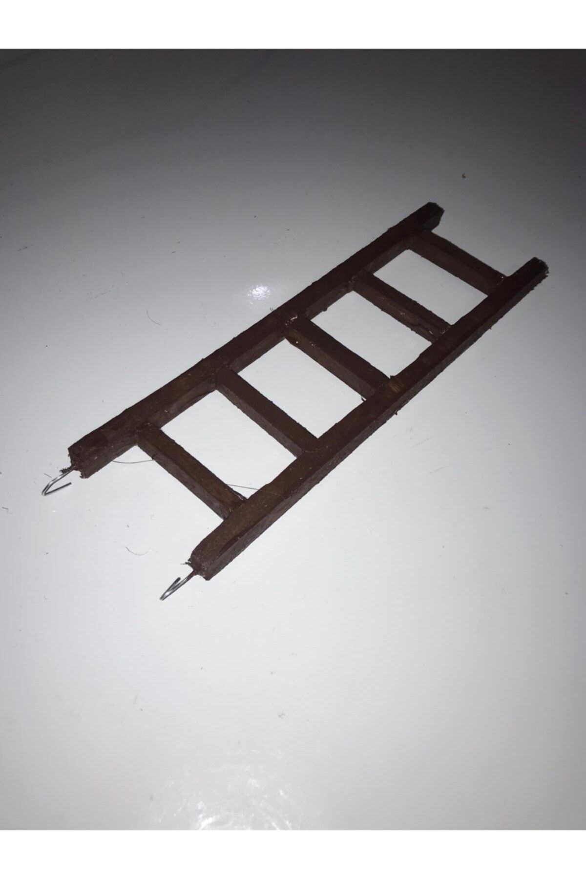 WOODEN DECORATİON Ahşap Kuş Merdiveni Boyalı