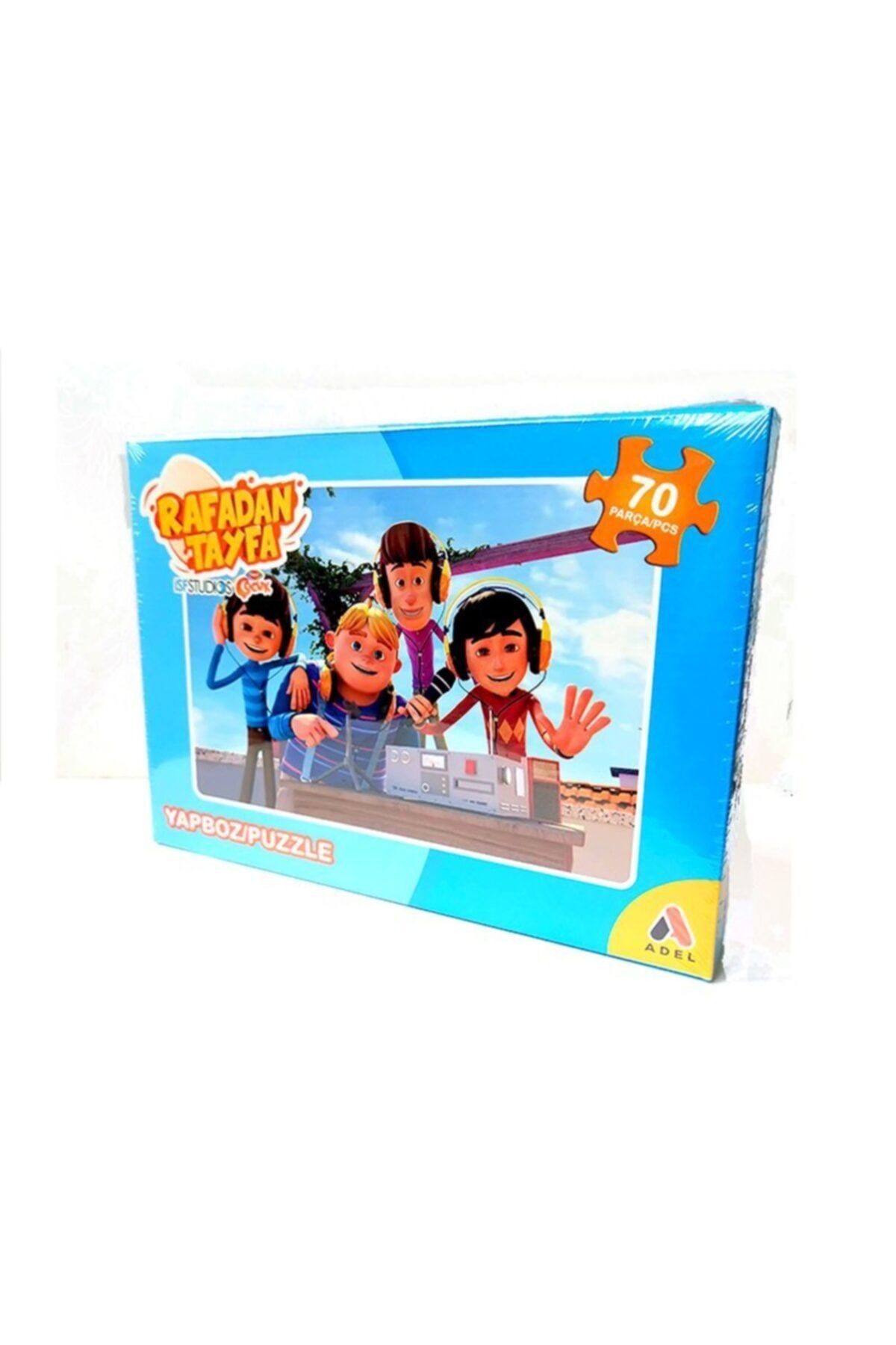 ADELAND Trt Çocuk Rafadan Tayfa Kutulu Eğitici Puzzle/yapboz 70'parça