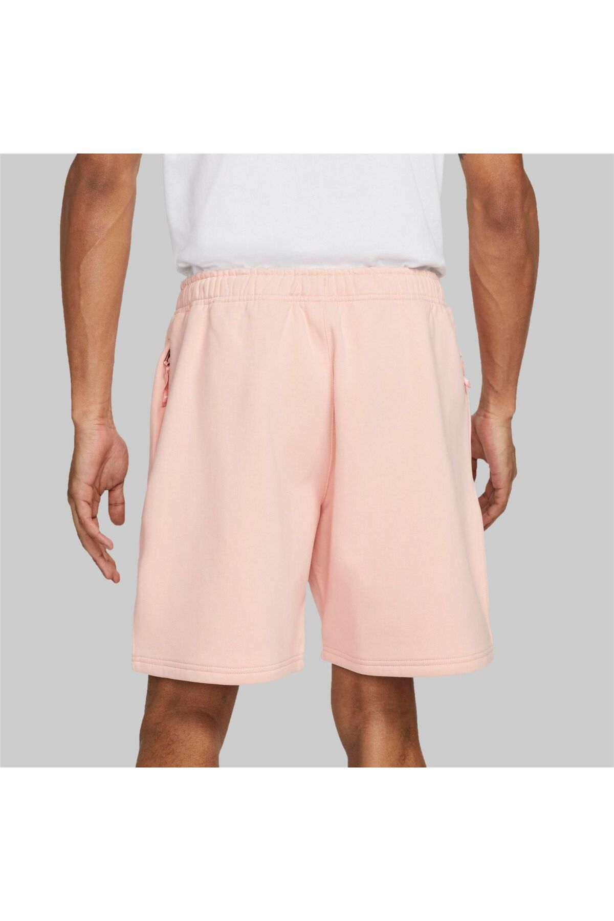 Pink cotton nike shorts sales