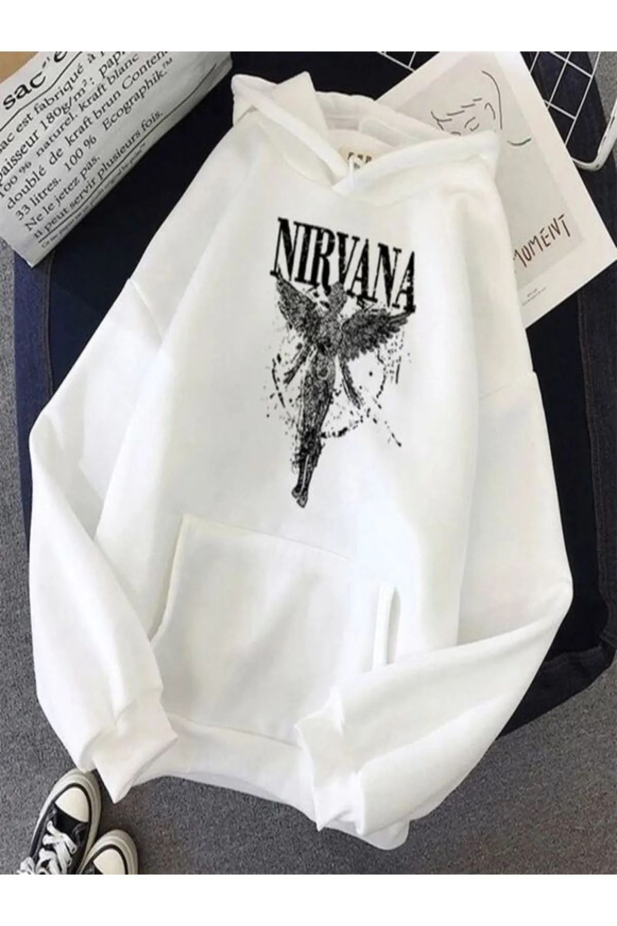 White store nirvana hoodie