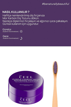 Mor Karbon Diş Beyazlatma Seti (Mor Karbon Diş Macunu 75 Gr + Mor Karbon Diş Tozu 50 Gr) Image 5
