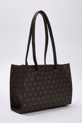 Kahverengi Kadın Orta Boy Omuz Çantası TAKAW26OC00050 Image 1