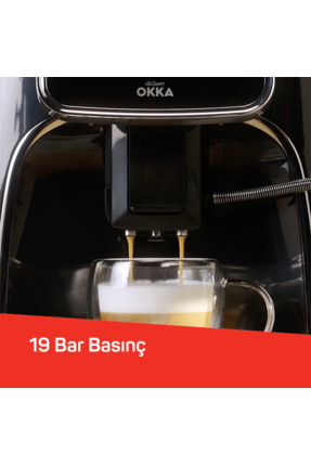 Okka Espresso Pro M Tam Otomatik Espresso Makinesi Krom - OK0028-05 Image 10