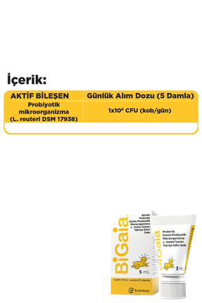 Probiyotik Damla 5 mL - 1 Aylık Kullanım - Sindirim Sistemi&Bağışıklık&Bağırsak Desteği Image 3