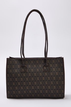 Kahverengi Kadın Orta Boy Omuz Çantası TAKAW26OC00050 Image 2