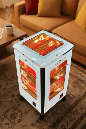 KHT-8407 Quartz Isıtıcı | 5 Yönlü Isıtma & Enerji Tasarruflu Kuvars Tüp & Taşınabilir Tasarım Image 1