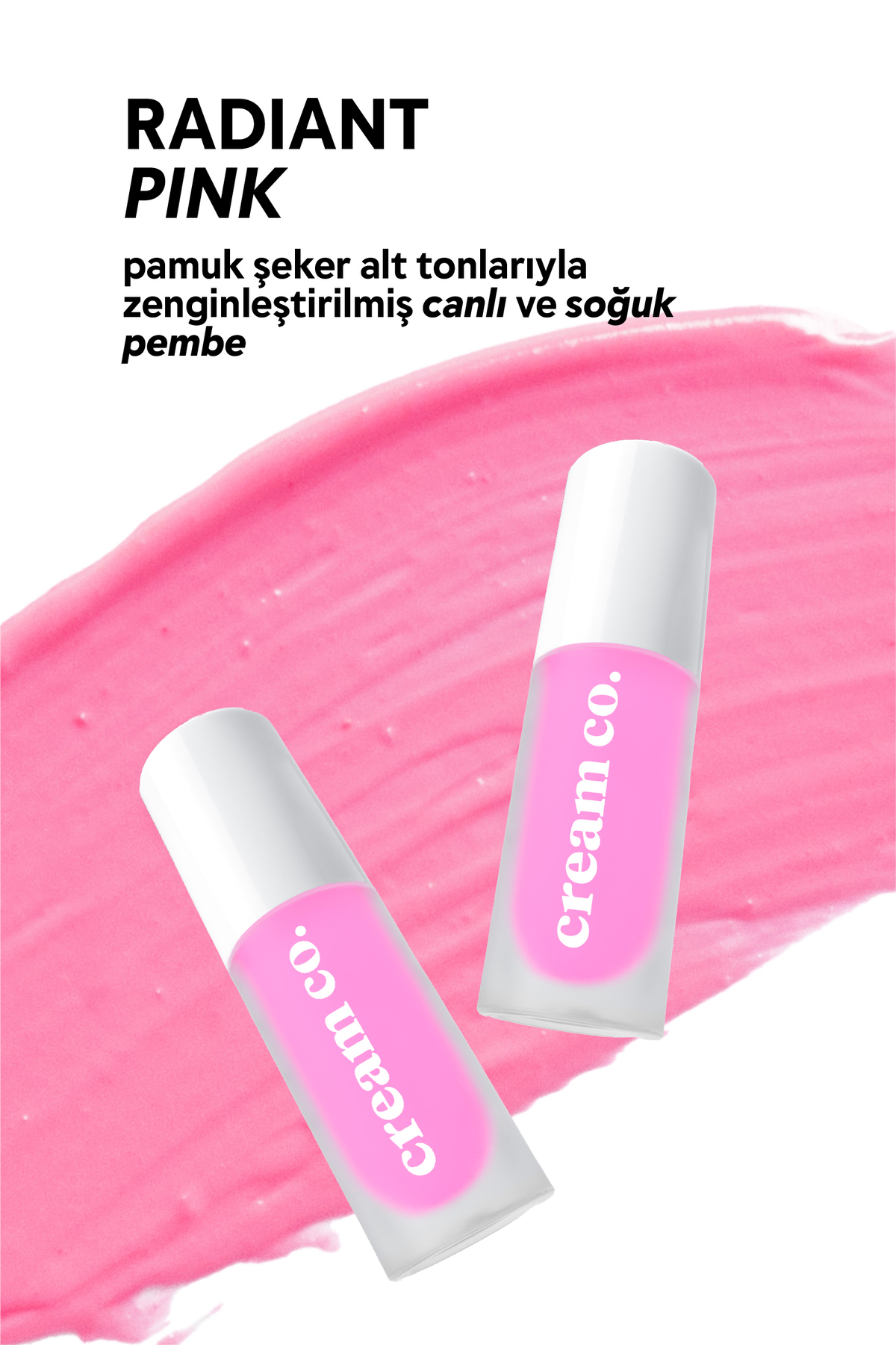 رژ لب رژ لب سایه براق رنگ صورتی درخشان | آرایش مرطوب کننده | 505 صورتی | پپتید هیالورونیک اسید