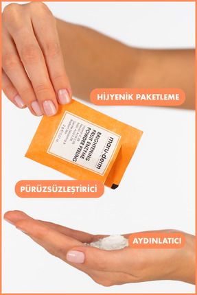 Aydınlatıcı Meyve Enzim Toz Peeling 60 G (Vitamin C 3% + Ferulic Acid 0,5% + Kojic Acid 0,2%) Image 3