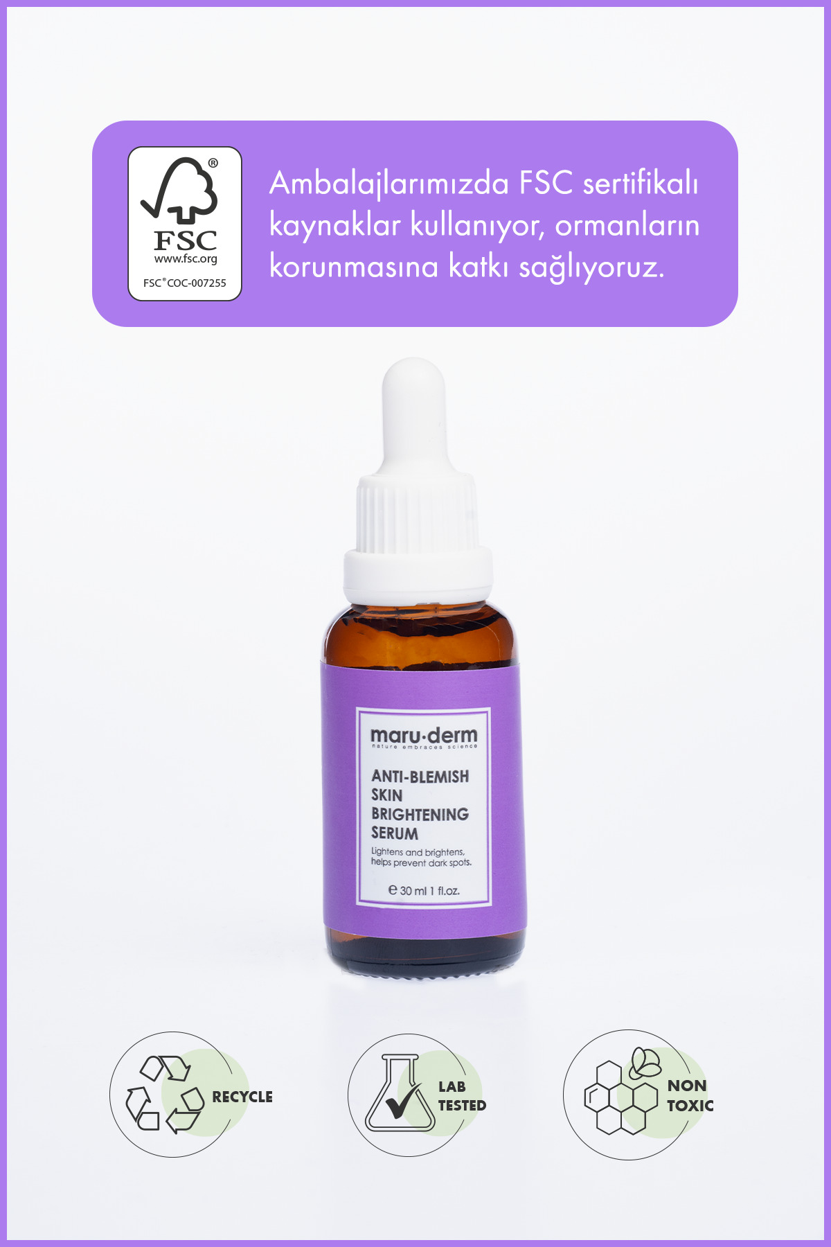 سرم مراقبت از پوست ضد لک و سفید کننده | آلفا آربوتین 2% نیاسینامید 5% | 30 میلی لیتر