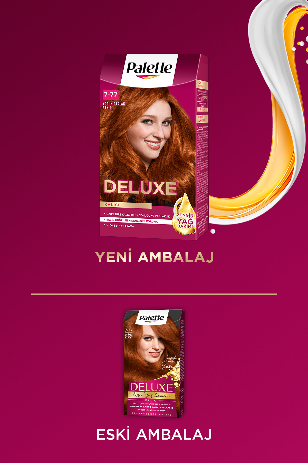 رنگ موی دلوکس 7-77 اینتنس بریت مسی