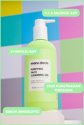 Karma Ve Yağlı Ciltlere Özel Salisilik Asit Yüz Temizleme Jeli 400 ML Image 3