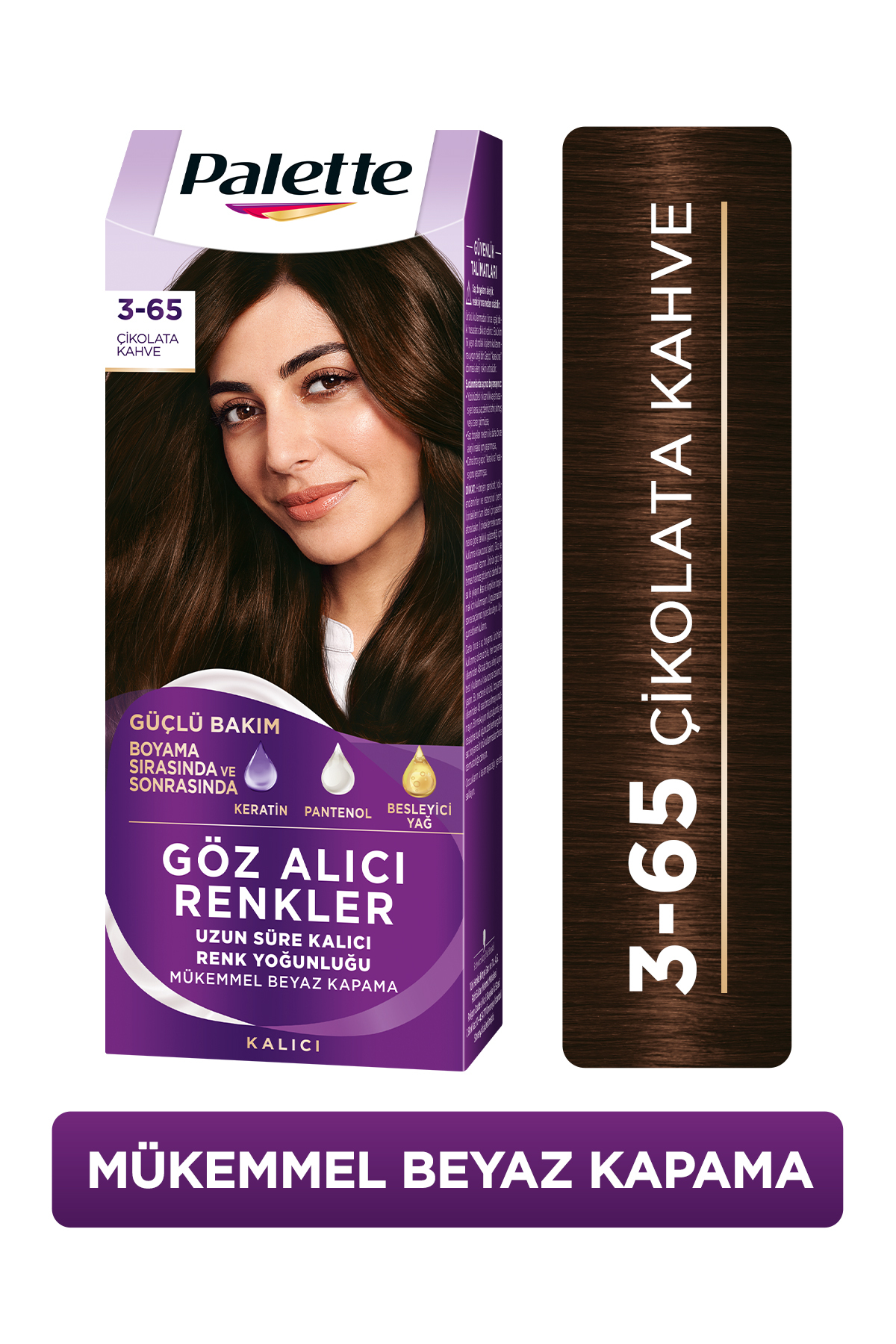 رنگ موی چشم نواز 3-65 قهوه ای شکلاتی 50 میلی لیتر