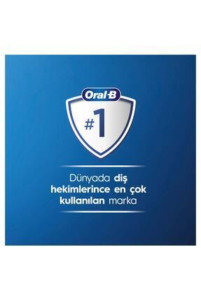 D103 Vitality Pro Cross Action Şarjlı Diş Fırçası - Siyah Image 4