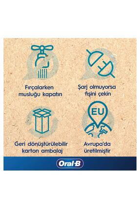 D103 Vitality Pro Cross Action Şarjlı Diş Fırçası - Siyah Image 10