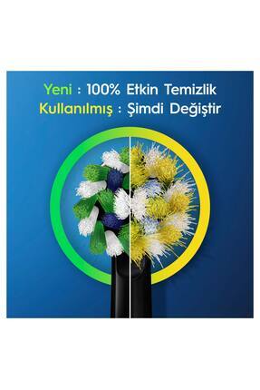 D103 Vitality Pro Cross Action Şarjlı Diş Fırçası - Siyah Image 3