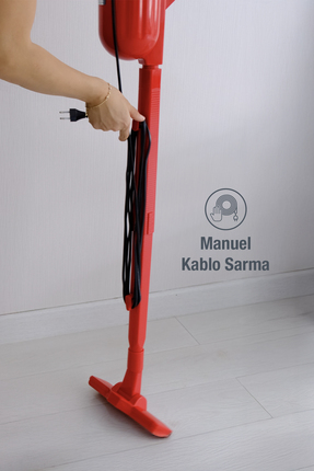 Pratıc-S P1200 Toz Torbasız Dikey Süpürge Kırmızı Image 5