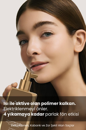 Silk Glaze Isı ile Aktive Olan Elektriklenme & Kabarma Karşıtı Saç Spreyi Image 1