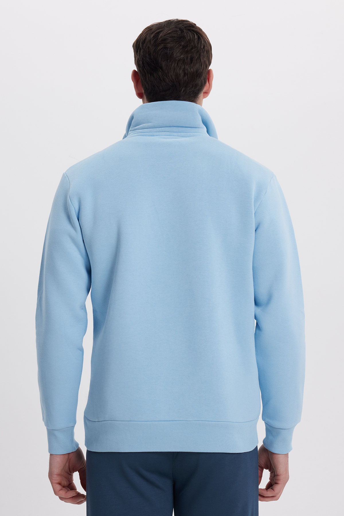 Unisex Relach Cutter Cutter Cutter Cutter با نیمی از زیپ با پیراهن پشم گوسفند