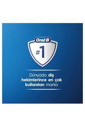 D103 Vitality Pro Cross Action Şarjlı Diş Fırçası - Lila Image 9