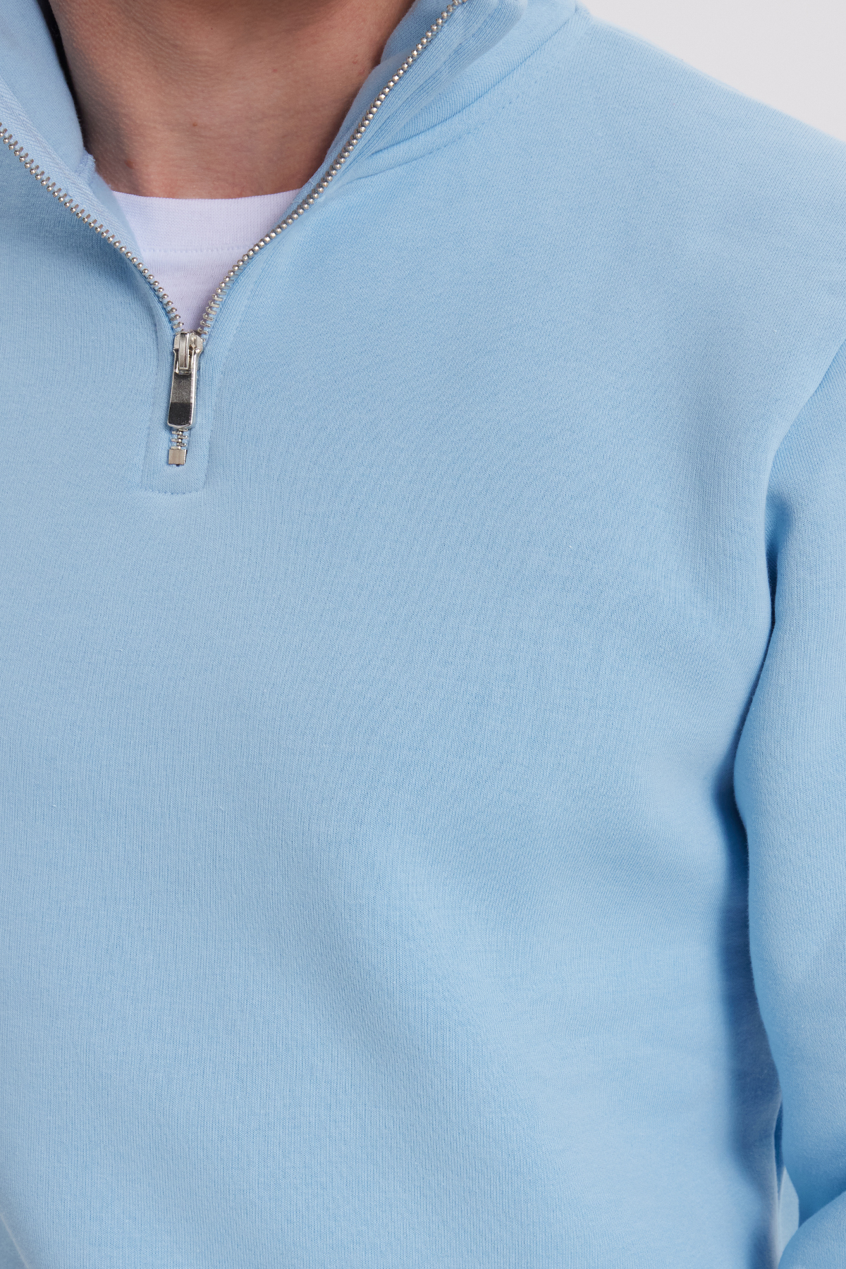 Unisex Relach Cutter Cutter Cutter Cutter با نیمی از زیپ با پیراهن پشم گوسفند