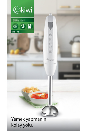 KHB-4415 Çubuk El Blender 300 W Beyaz Image 0