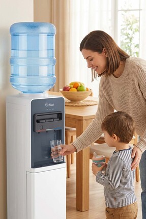Su Sebili & Kwp-8553 Beyaz ( Water Dispenser) Sıcak -soğuk -ılık Image 3