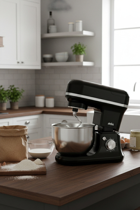 SMX-2772 Çok Amaçlı 3ın1 Mutfak Şefi Hamur Yoğurma Kıyma Makinesi Sürahi Blender 1200w Yeni Model Image 1