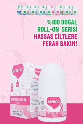 %100 Doğal Roll On Kadın Deodorant Ter Kokusu Önleyici Bitkisel Leke Bırakmayan Vegan 50 ml Image 4