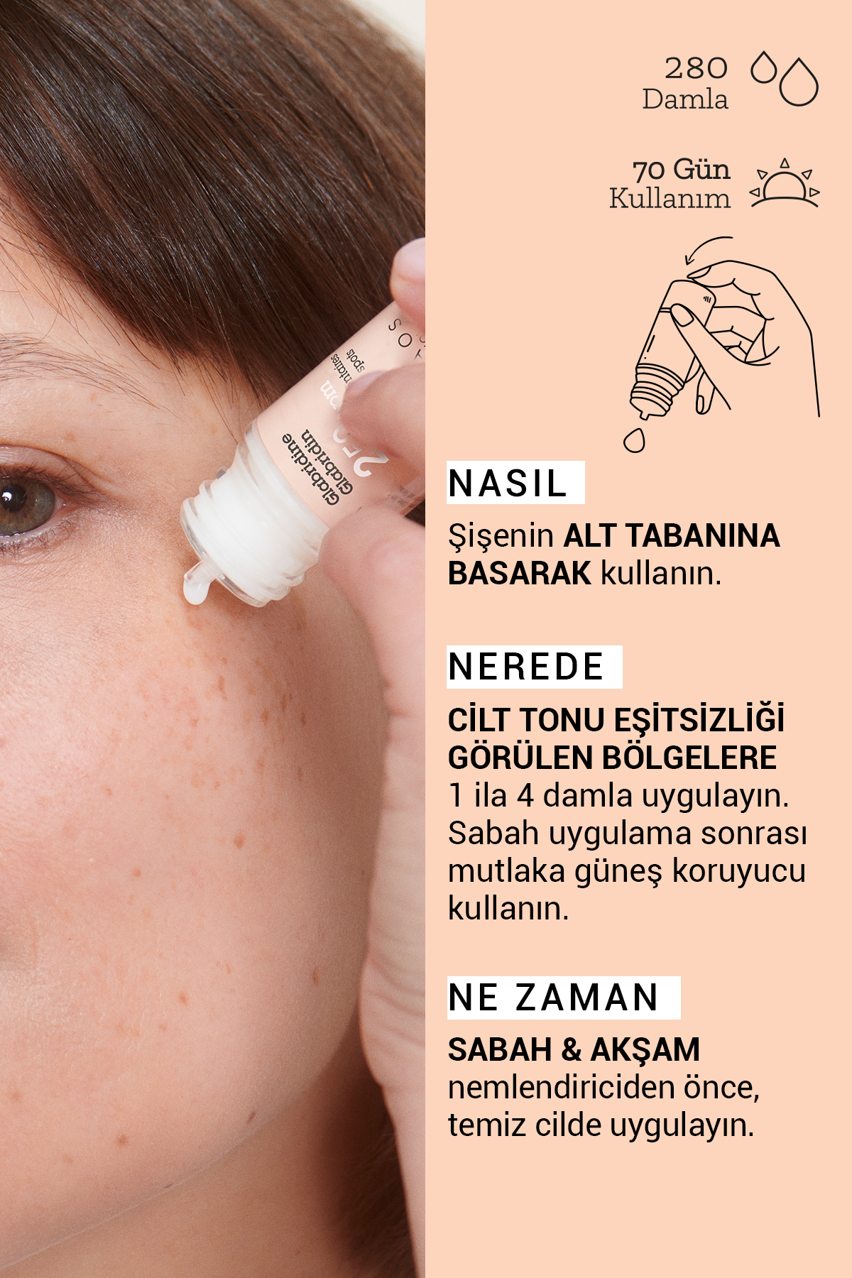 محصول مراقبت غلیظ گلابرین اکتیو خالص 15 میلی لیتر