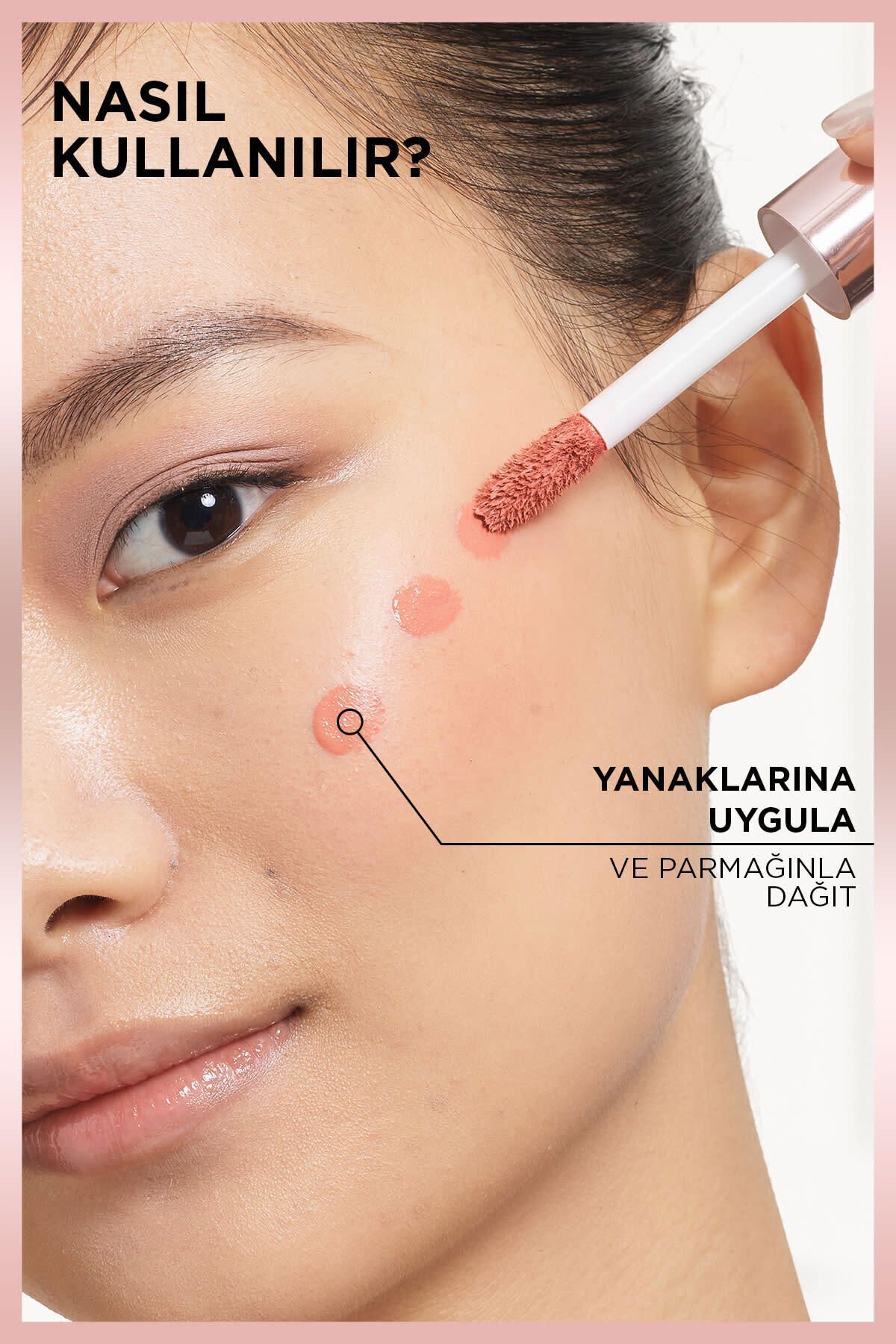 L’Oréal Paris Lumi Blush Liquid Blush - 635 Glowy Worth It Medium