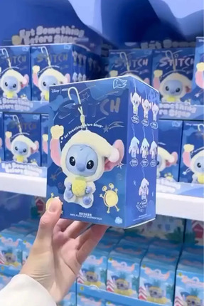 Peluş Stitch Koala Oyuncak Stich Sürpriz Paket Pelüş Stiç Labubu Askılı 15 cm 1 adet Image 1