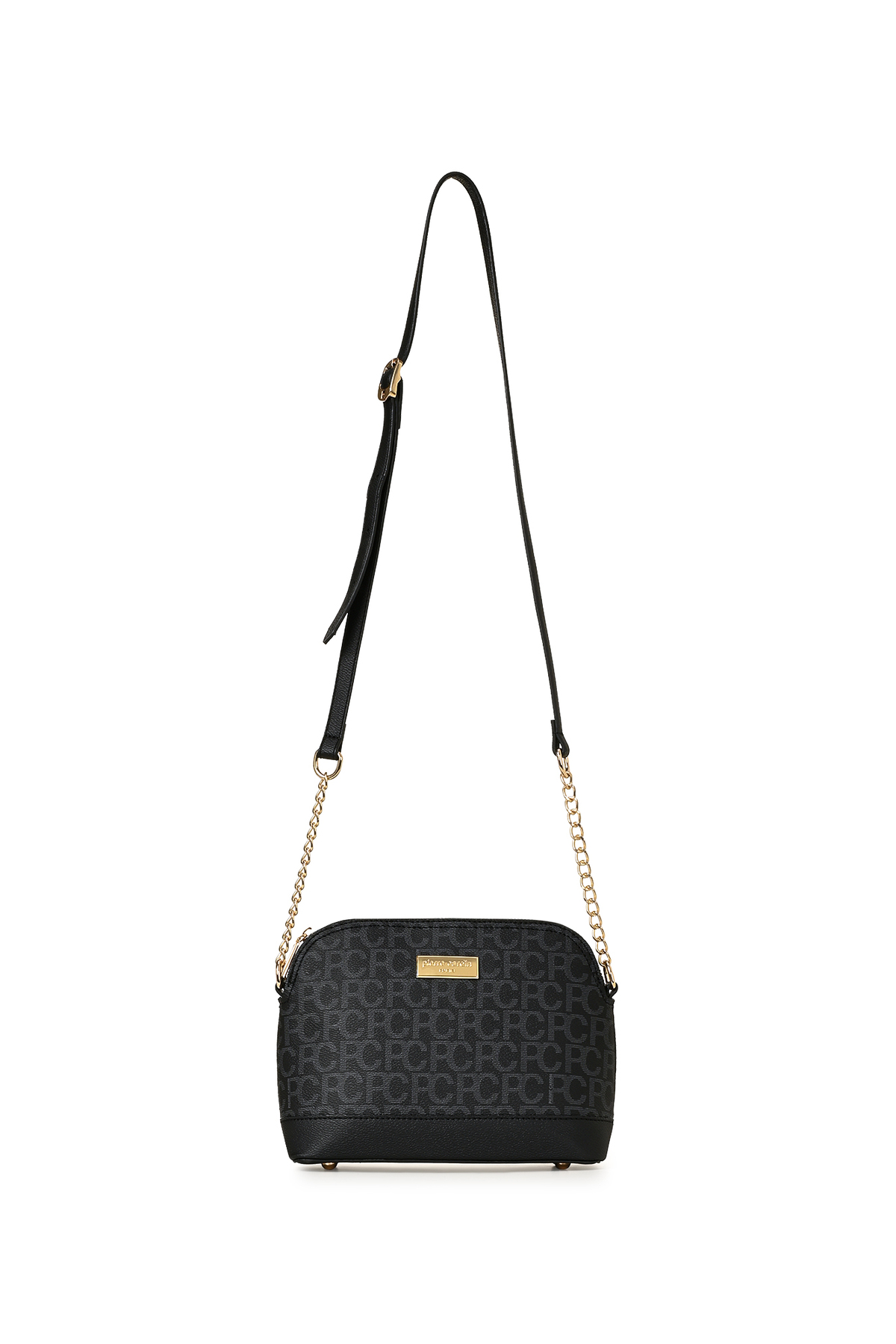 Pierre Cardin - Siyah Büyük Alfabe Kadın Çapraz Çantası 05PO22Y1529