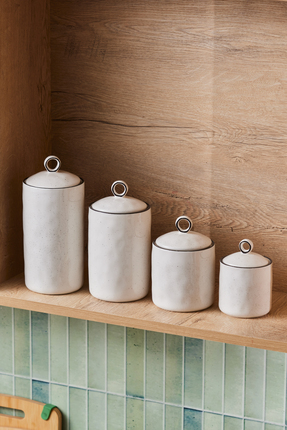 Lina 4'lü Vakumlu Kapaklı Baharatlık/baharat Takımı 377CSERI Image 5