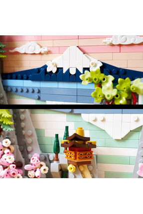 ® Art Japon Kiraz Çiçeği Manzarası 31218 – Yetişkinler için Model Yapım Seti (1892 Parça) Image 5